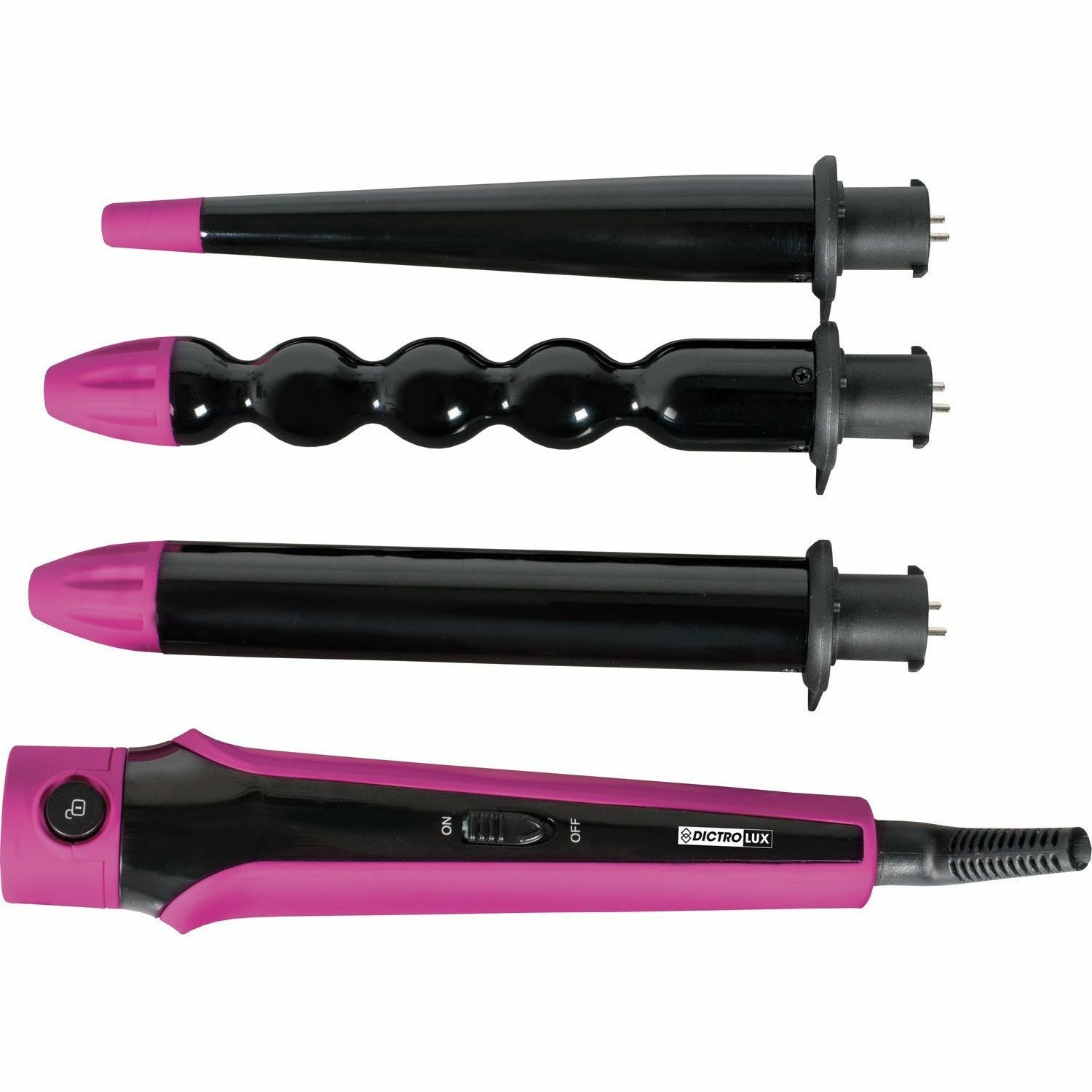 DICTROLUX - Arricciacapelli 3 in 1 Wendy Pink 38 Watt